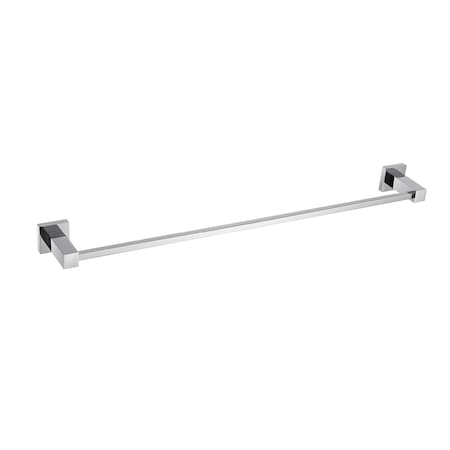 Kibi Cube 24 inch Bathroom Towel Bar KBA1504CH